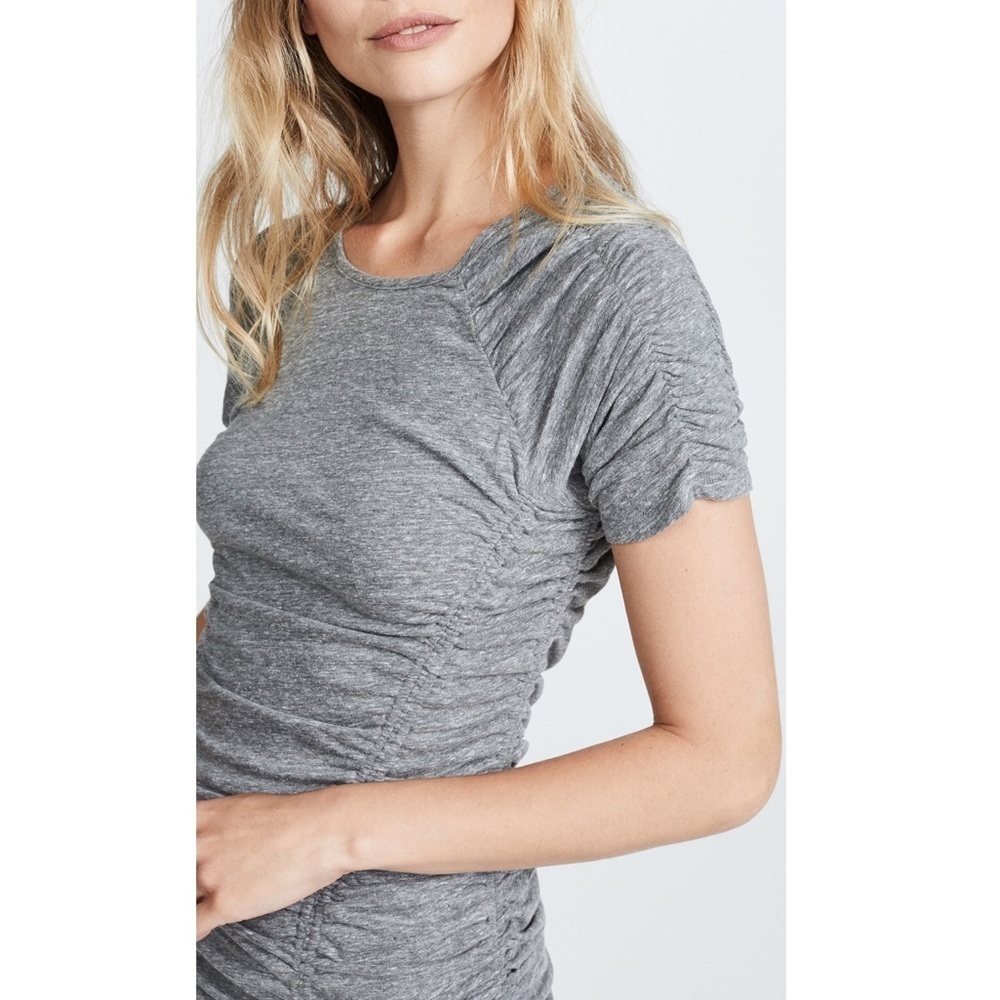 Cinq A Sept - Ruched Mini Dress - Picture 2 of 8